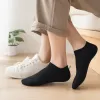 Black mesh breathable summer thin ankle socks details Picture